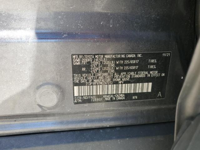 2021 TOYOTA RAV4 XLE - 2T3P1RFV7MC247313