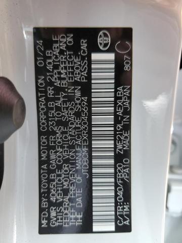 2024 TOYOTA COROLLA LE - JTDBCMFEXR3045694