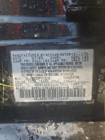 2023 NISSAN SENTRA SV - 3N1AB8CV0PY316215