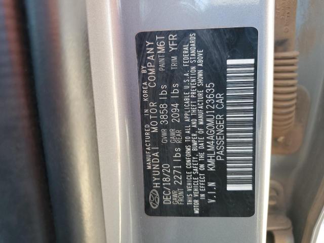 2021 HYUNDAI ELANTRA SE - KMHLM4AG0MU123635