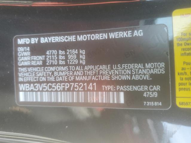 2015 BMW 428 I - WBA3V5C56FP752141