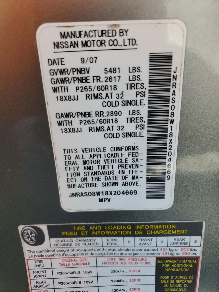 Infiniti Fx35 2008