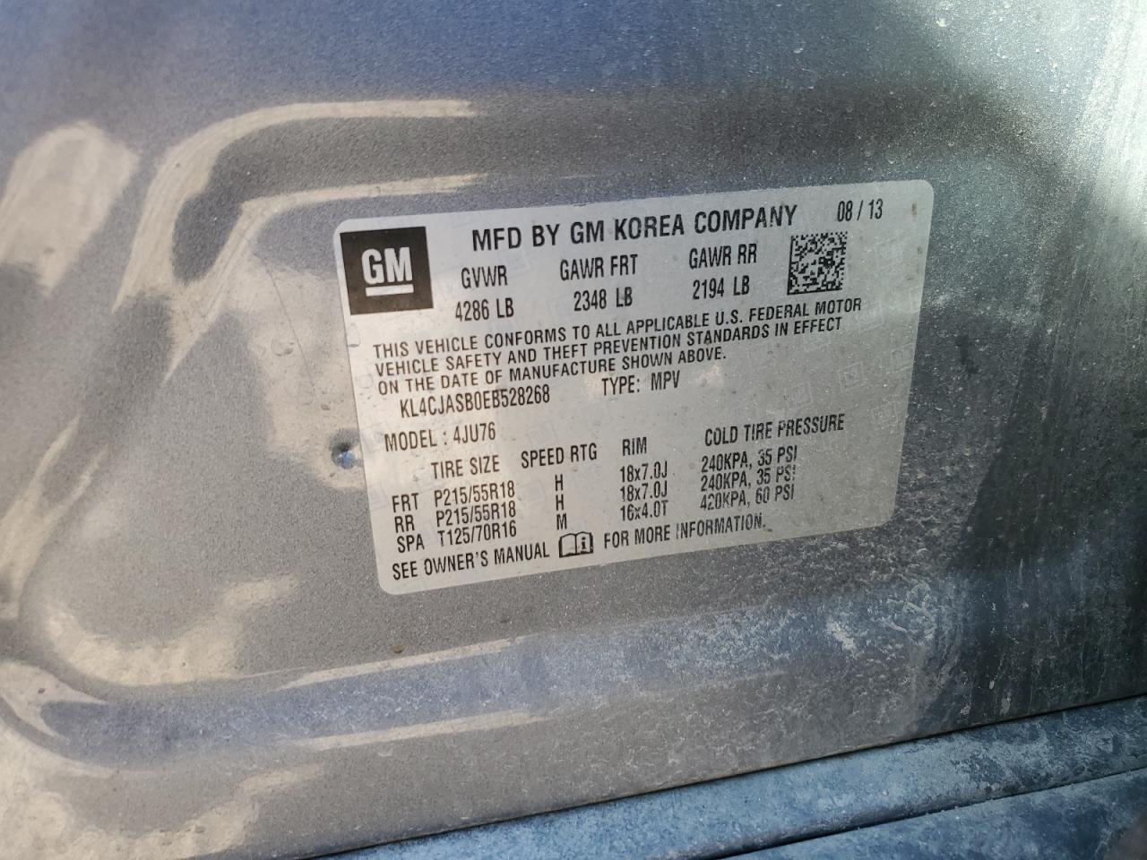 Buick Encore 2014