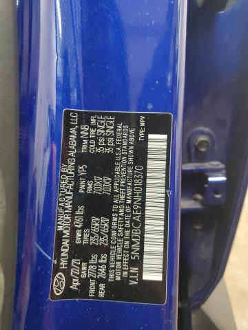 2022 HYUNDAI TUCSON SEL - 5NMJBCAE9NH018370