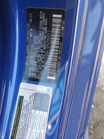 2023 SUBARU BRZ PREMIU JF1ZDBB13P9705013