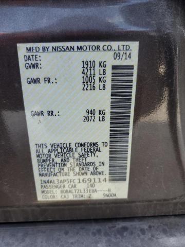 2015 NISSAN ALTIMA 2.5 - 1N4AL3AP5FC169114