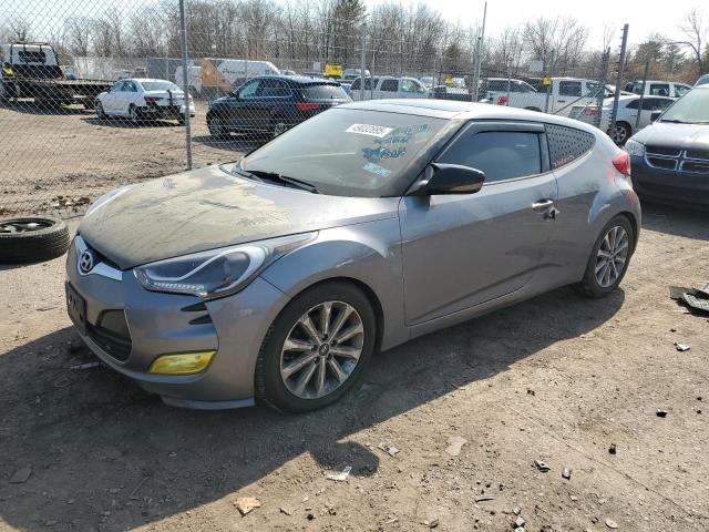 HYUNDAI VELOSTER 2012 gray  gas KMHTC6AD6CU044263 photo #1