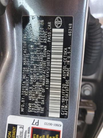 2015 TOYOTA CAMRY LE - 4T1BF1FK5FU078972