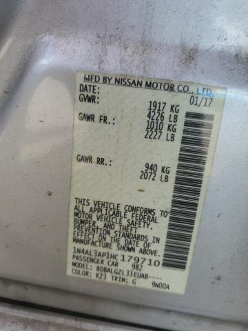 2017 NISSAN ALTIMA 2.5 - 1N4AL3AP1HC179710