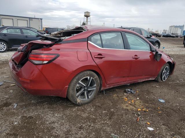 NISSAN SENTRA SV 2024 burgundy  gas 3N1AB8CV2RY296942 photo #4