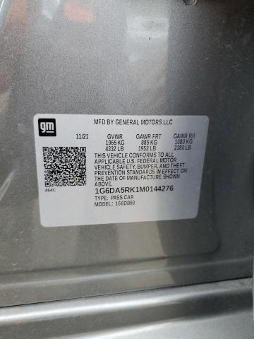 2021 CADILLAC CT4 LUXURY - 1G6DA5RK1M0144276