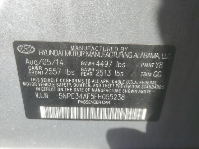 2015 HYUNDAI SONATA SPO - 5NPE34AF5FH055238
