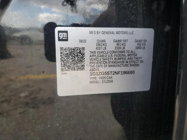 2022 CHEVROLET MALIBU RS - 1G1ZG5ST2NF196690