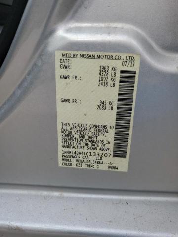 2020 NISSAN ALTIMA S - 1N4BL4BV4LC133207