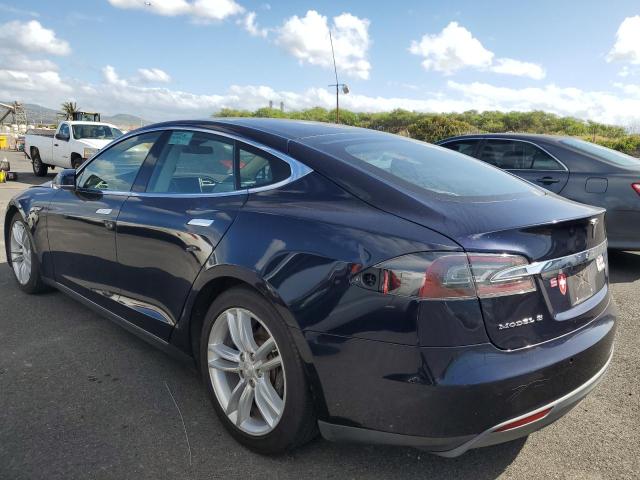 TESLA MODEL S 2014 blue  electric 5YJSA1H14EFP56836 photo #3