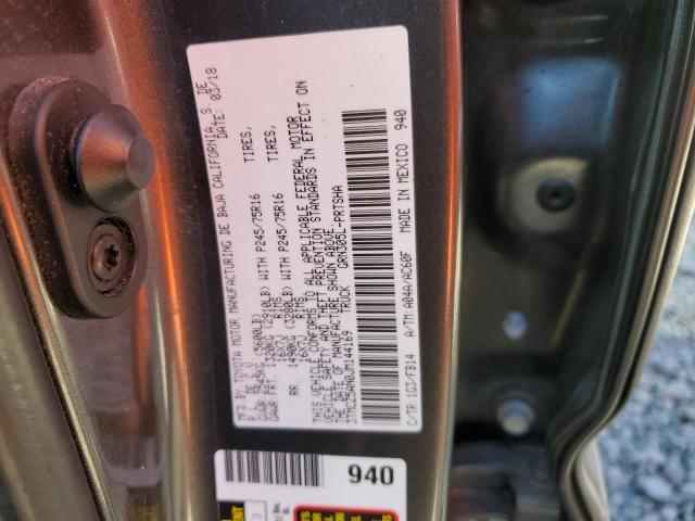 2018 TOYOTA TACOMA DOUBLE CAB - 3TMCZ5AN0JM144169