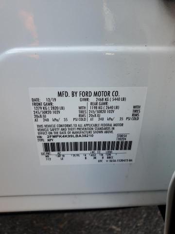 2020 FORD EDGE TITAN - 2FMPK4K99LBA38210