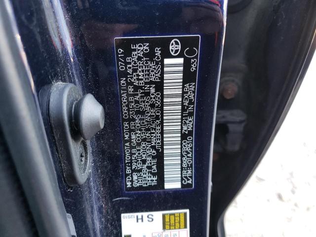 2020 TOYOTA COROLLA LE - JTDEBRBE9LJ013650