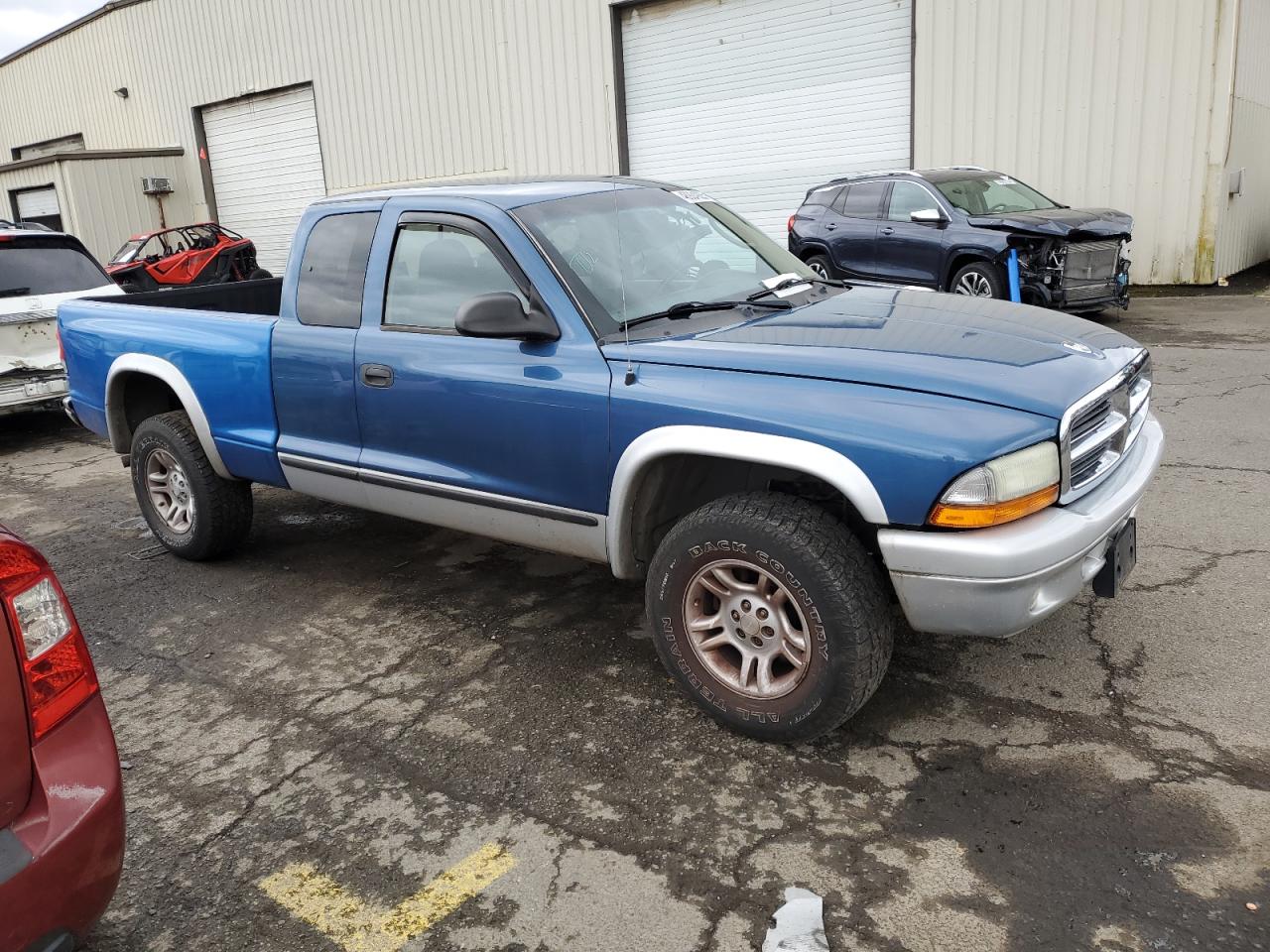 Lot #3156490971 2004 DODGE DAKOTA SLT