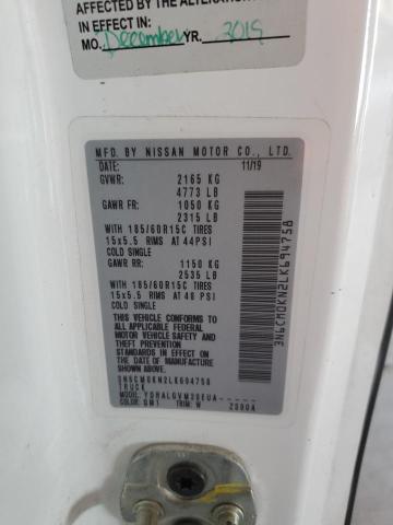 2020 NISSAN NV200 3N6CM0KN2LK694758