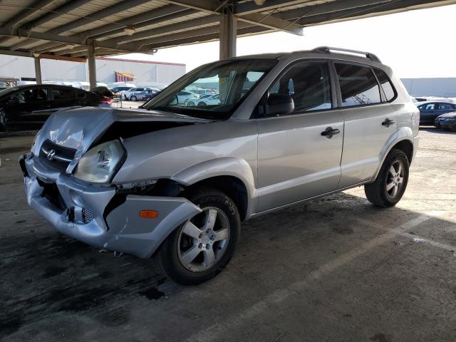 HYUNDAI TUCSON GLS 2007 silver  gas KM8JM12B77U633056 photo #1