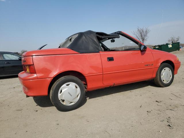 GEO METRO LSI 1990 red  gas JG1MR3366LK768723 photo #4