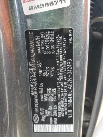 2022 HYUNDAI TUCSON LIM - 5NMJECAE2NH042498