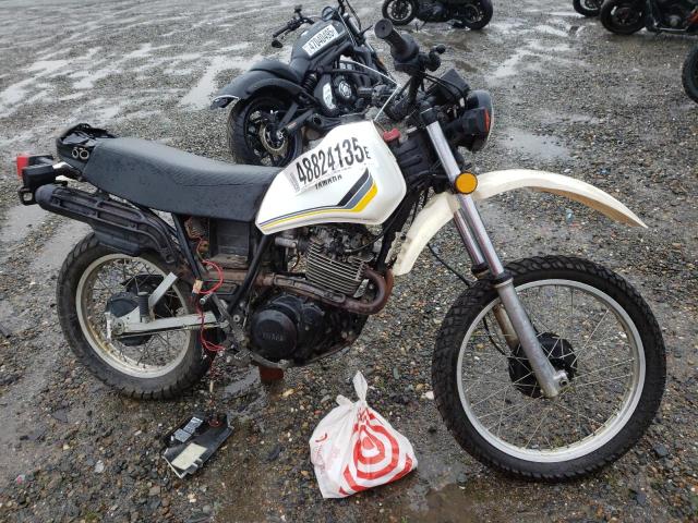 YAMAHA XT550 1983 white  gas JYA5Y1007DA101276 photo #1
