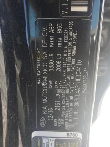 2017 KIA FORTE LX - 3KPFL4A71HE104410