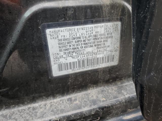 2018 NISSAN SENTRA S - 3N1AB7AP0JY231171