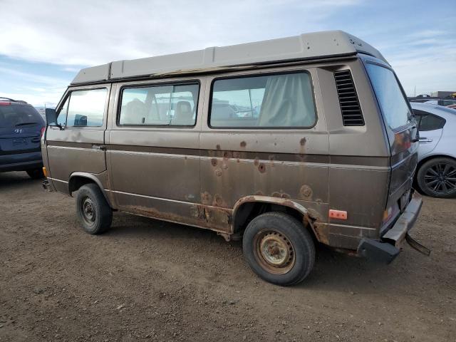 VOLKSWAGEN VANAGON KO 1986 brown sports v gas WV2XB0258GH014873 photo #3