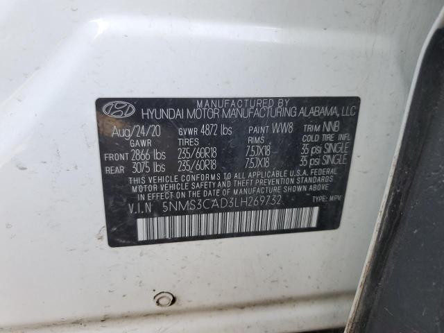 2020 HYUNDAI SANTA FE S - 5NMS3CAD3LH269732