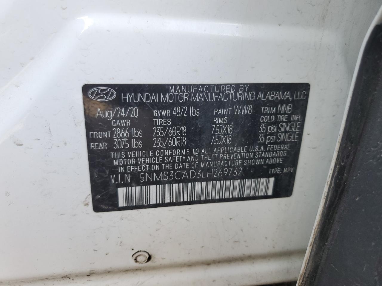 Hyundai Santa fe s 2020