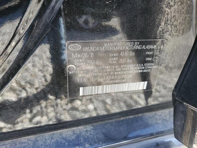 2018 HYUNDAI SONATA SPO - 5NPE34AB4JH699769