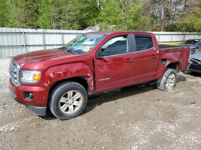GMC CANYON SLE 2018 red  gas 1GTG5CEA9J1290883 photo #1