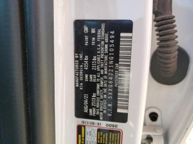 2022 KIA K5 GT LINE 5XXG64J21NG105494