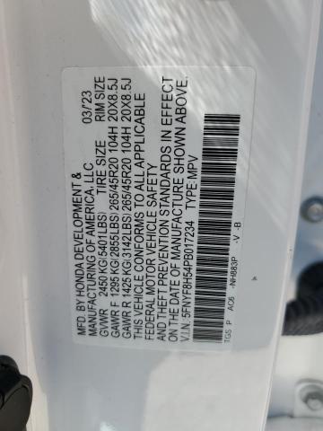 2023 HONDA PASSPORT E - 5FNYF8H54PB017234