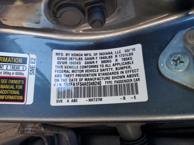 2010 HONDA CIVIC LX - 19XFA1F54AE048240