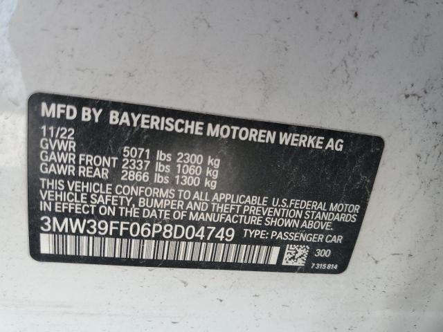 2023 BMW 330E 3MW39FF06P8D04749