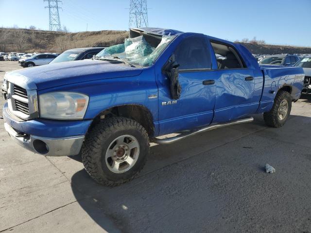 DODGE RAM 1500 2008 blue  gas 3D7KS19D78G164888 photo #1
