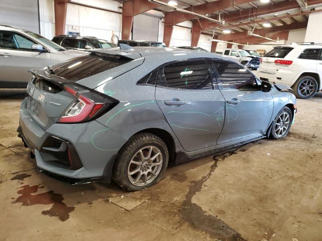 Vin: shhfk7h41mu411188, lot: 49156115, honda civic sport 20213