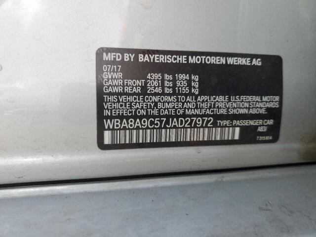 2018 BMW 320 I - WBA8A9C57JAD27972