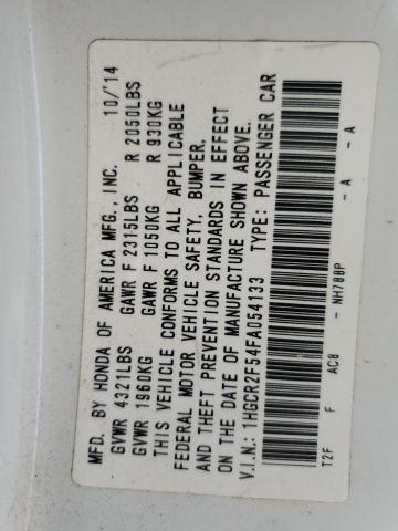 2015 HONDA ACCORD SPO - 1HGCR2F54FA054133