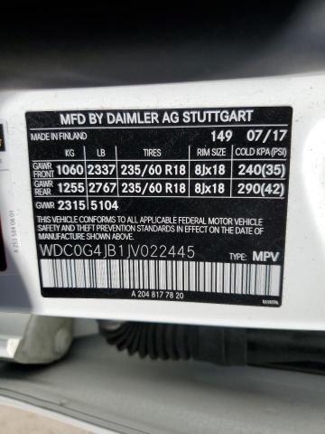 2018 MERCEDES-BENZ GLC 300 - WDC0G4JB1JV022445