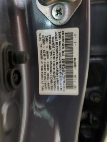 2015 HONDA CIVIC SE 19XFB2F79FE264502