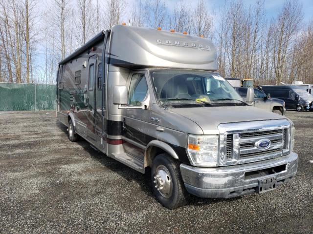 FORD ECONOLINE 2012 gray  gas 1FDXE4FS8BDB00208 photo #1