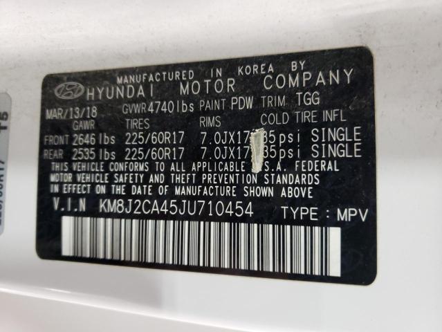 2018 HYUNDAI TUCSON SE - KM8J2CA45JU710454
