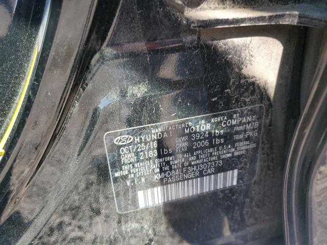 2017 HYUNDAI ELANTRA SE - KMHD84LF3HU307373