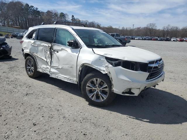 Vin: 5tdjkrfh4fs121555, lot: 49957815, toyota highlander xle 20154