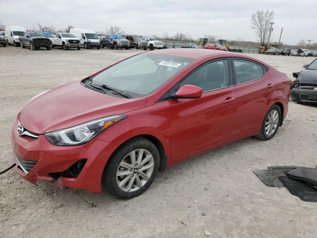 Vin: kmhdh4aexfu393918, lot: 49307095, hyundai elantra se 2015 img_1
